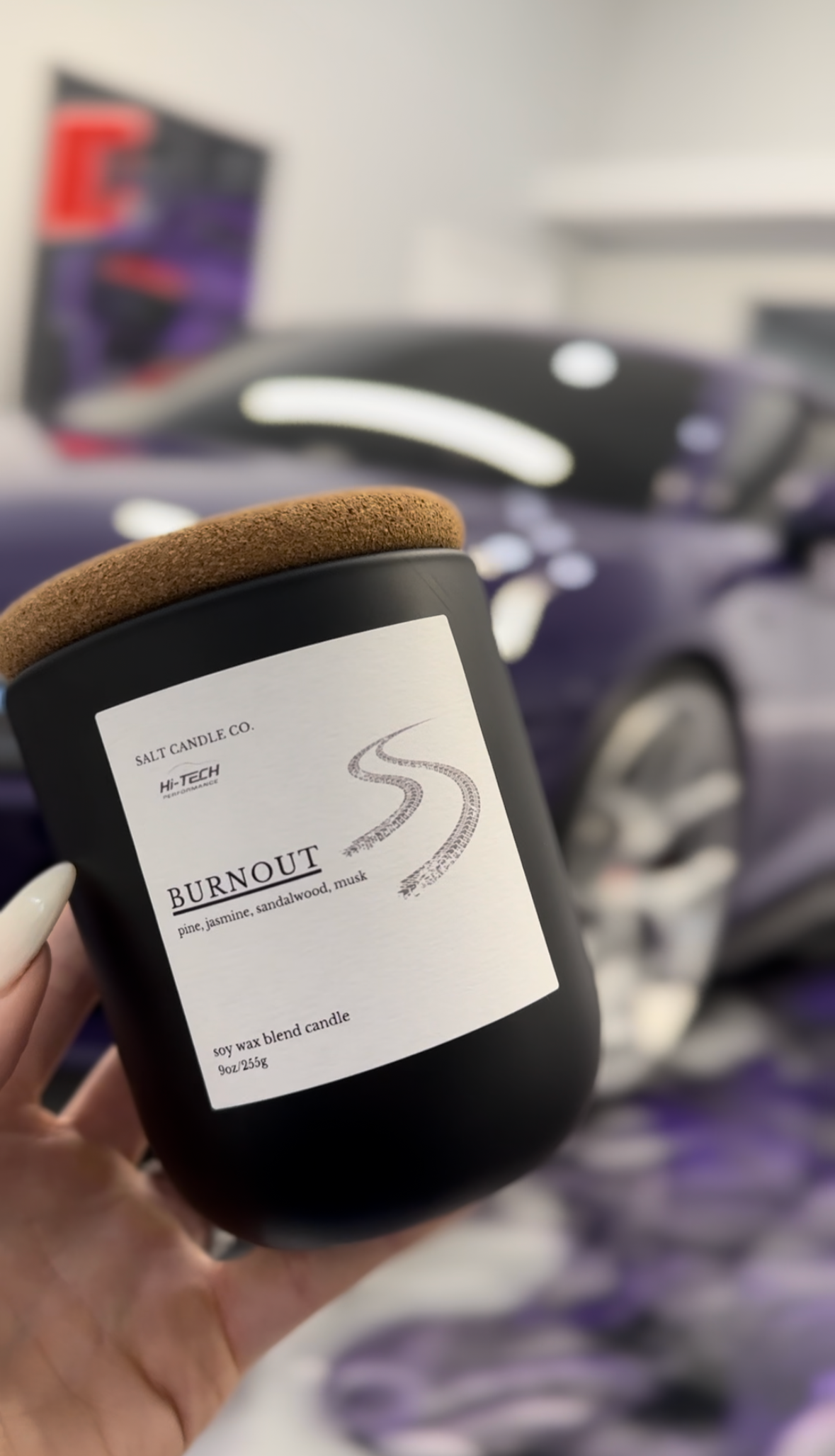 Hi-Tech x SALT Burnout candle