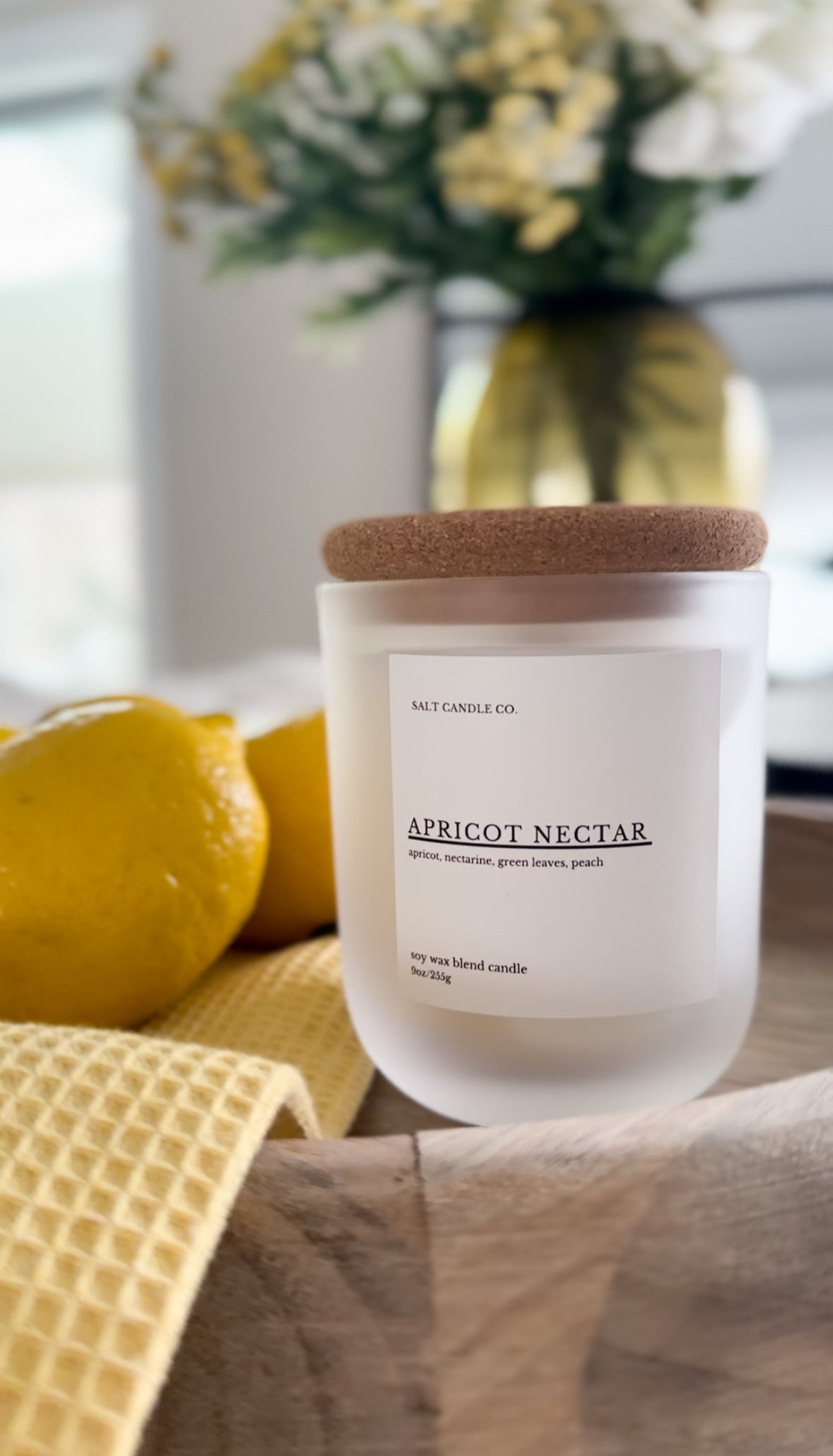 Apricot Nectar 9oz candle