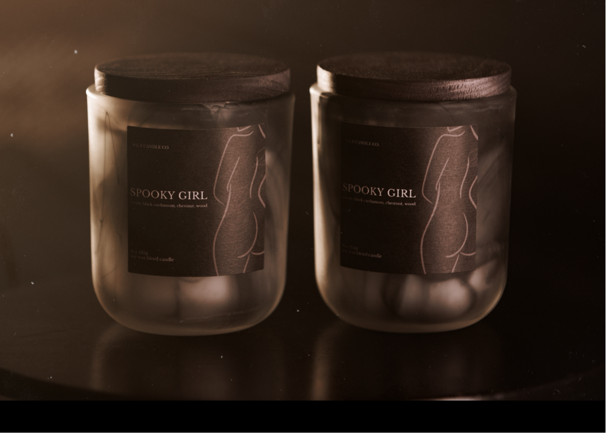 SPOOKY GIRL candle - Limited Edition