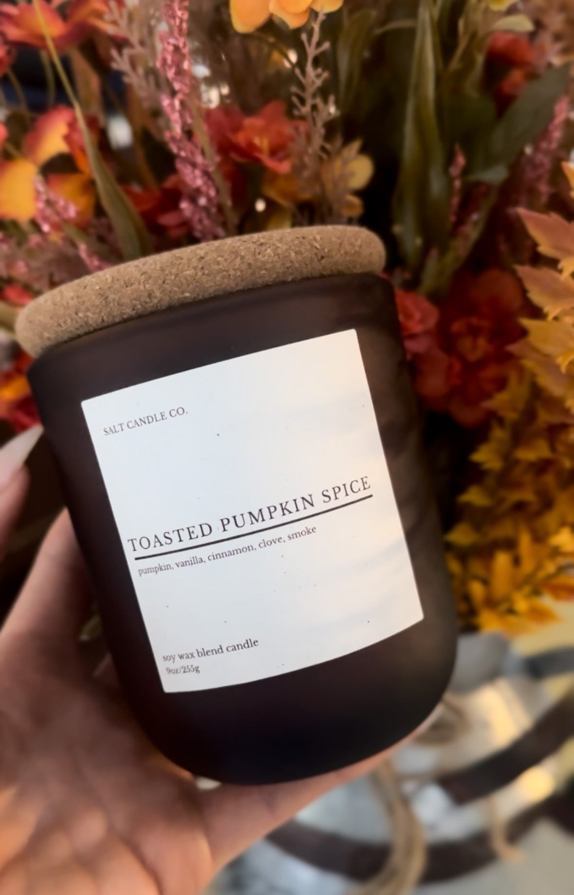 Toasted Pumpkin Spice 9oz candle